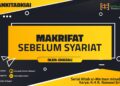 Makrifat Sebelum Syariat
